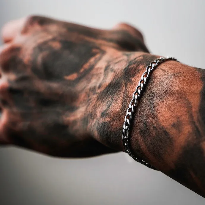 4 Silver Chain Bracelets Free - 48hrs only