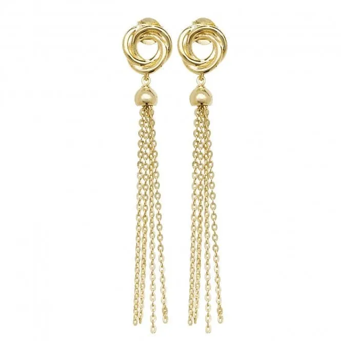 9ct Gold Drop Earrings ER1128