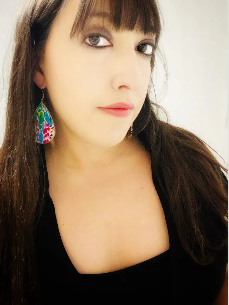 A Splash of color Earrings