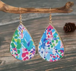 A Splash of color Earrings