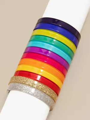 Acrylic Bangle Bracelets