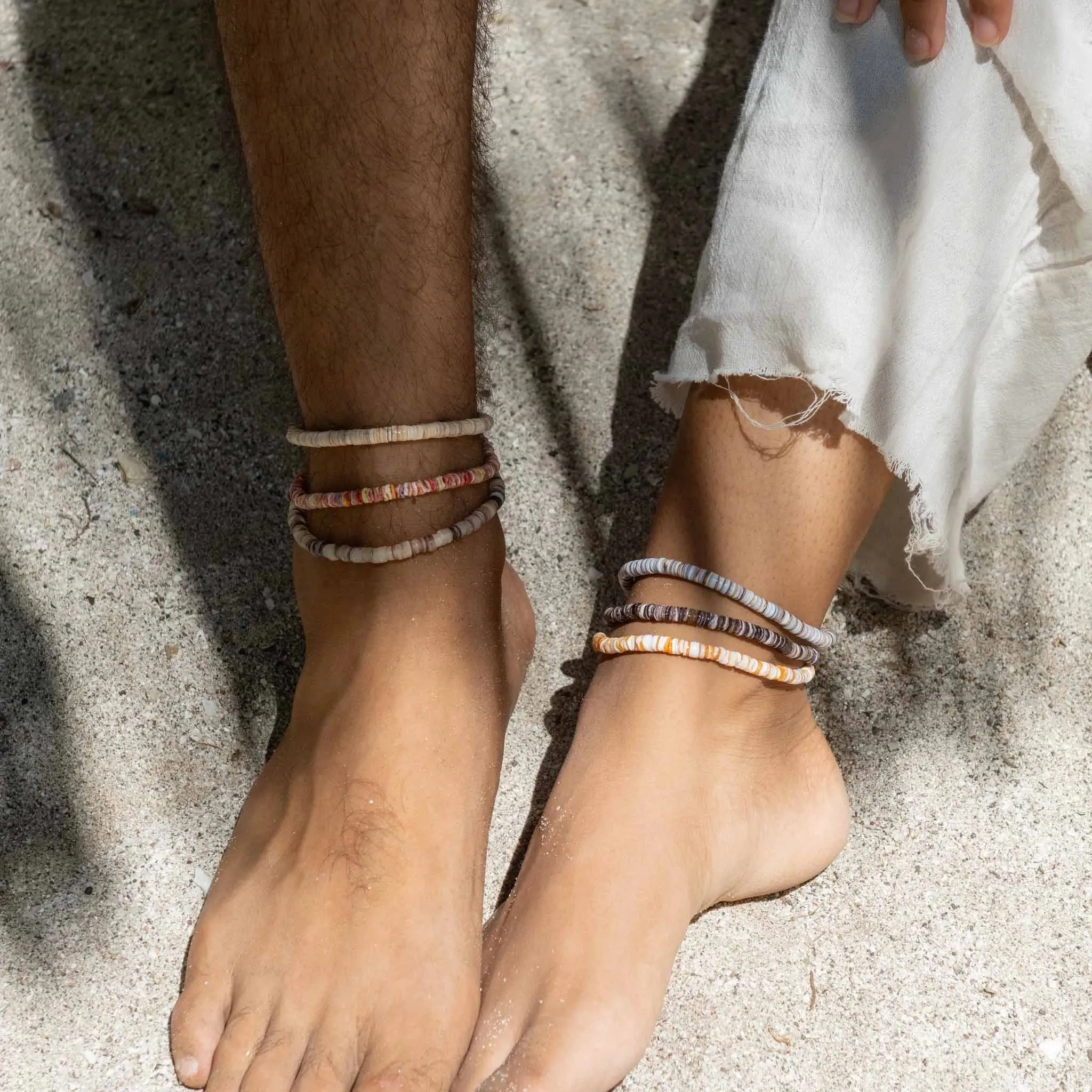 Ahiki Natural Shell Anklet