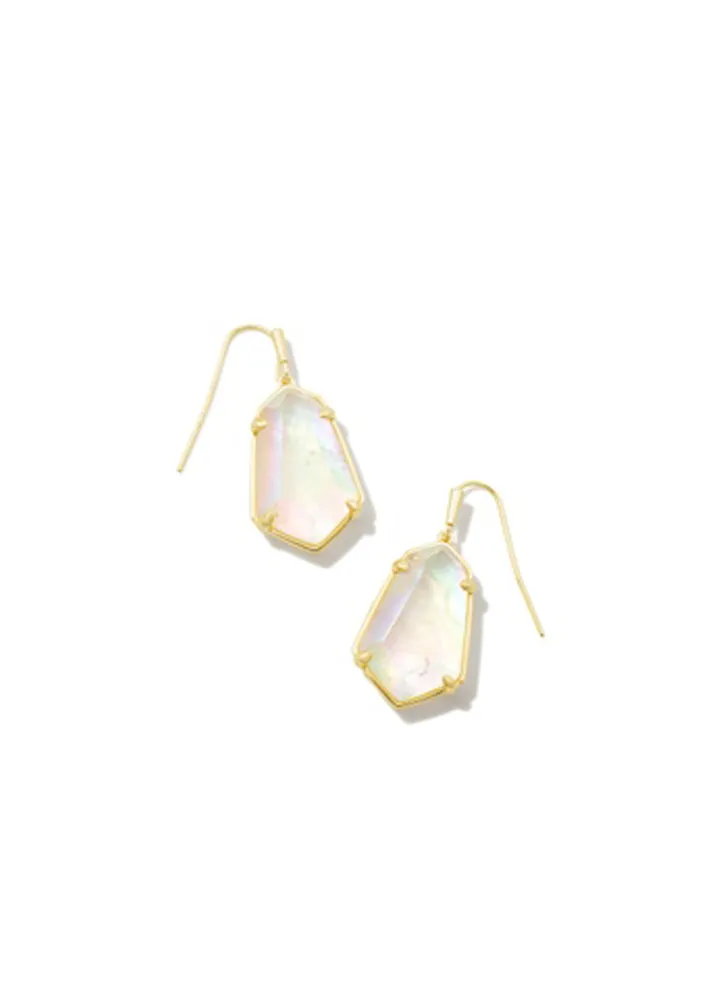 Alexandria Drop Ear Gold by Kendra Scott