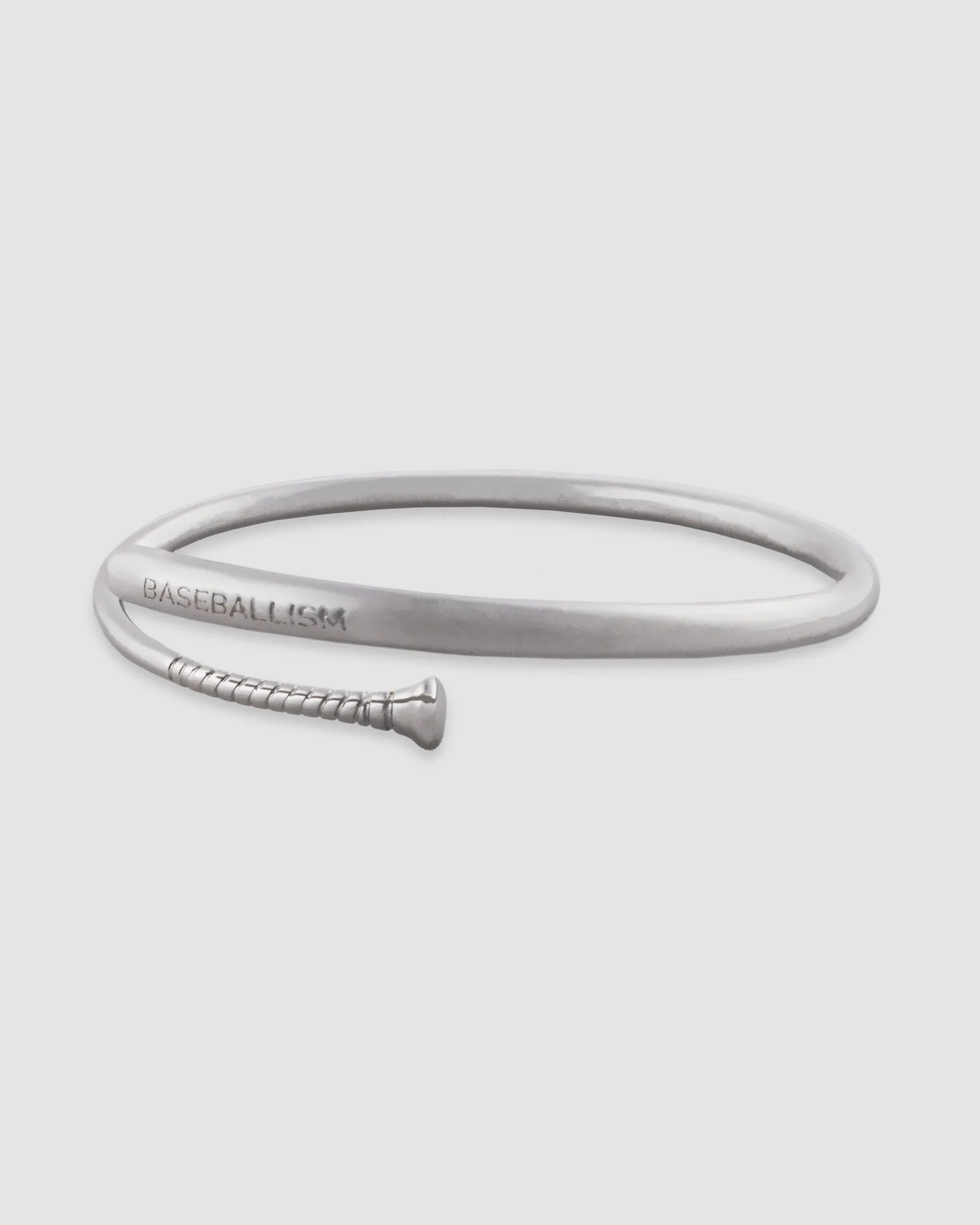 Arc Bat Bracelet - Sterling Silver