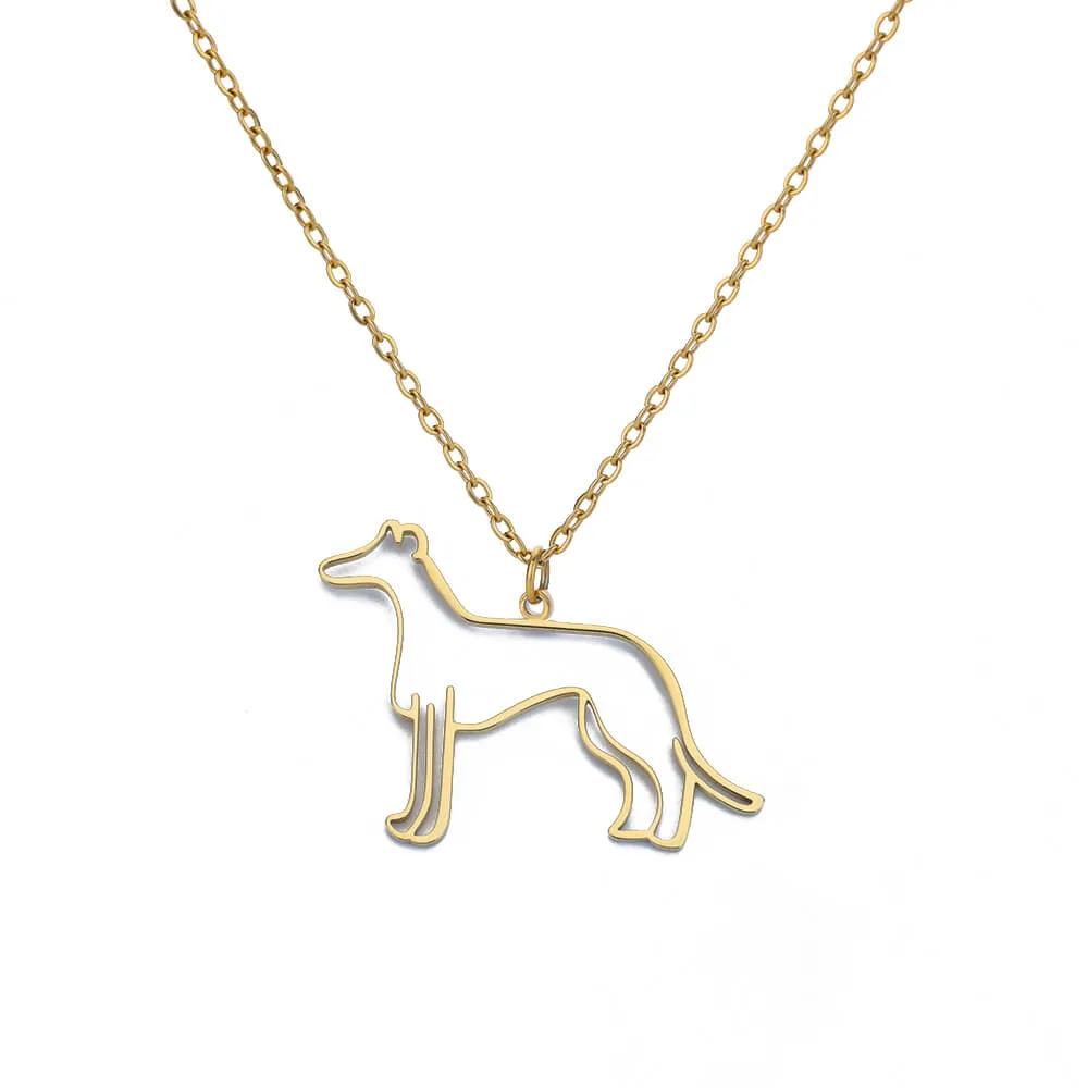 Artistic Dog necklaces