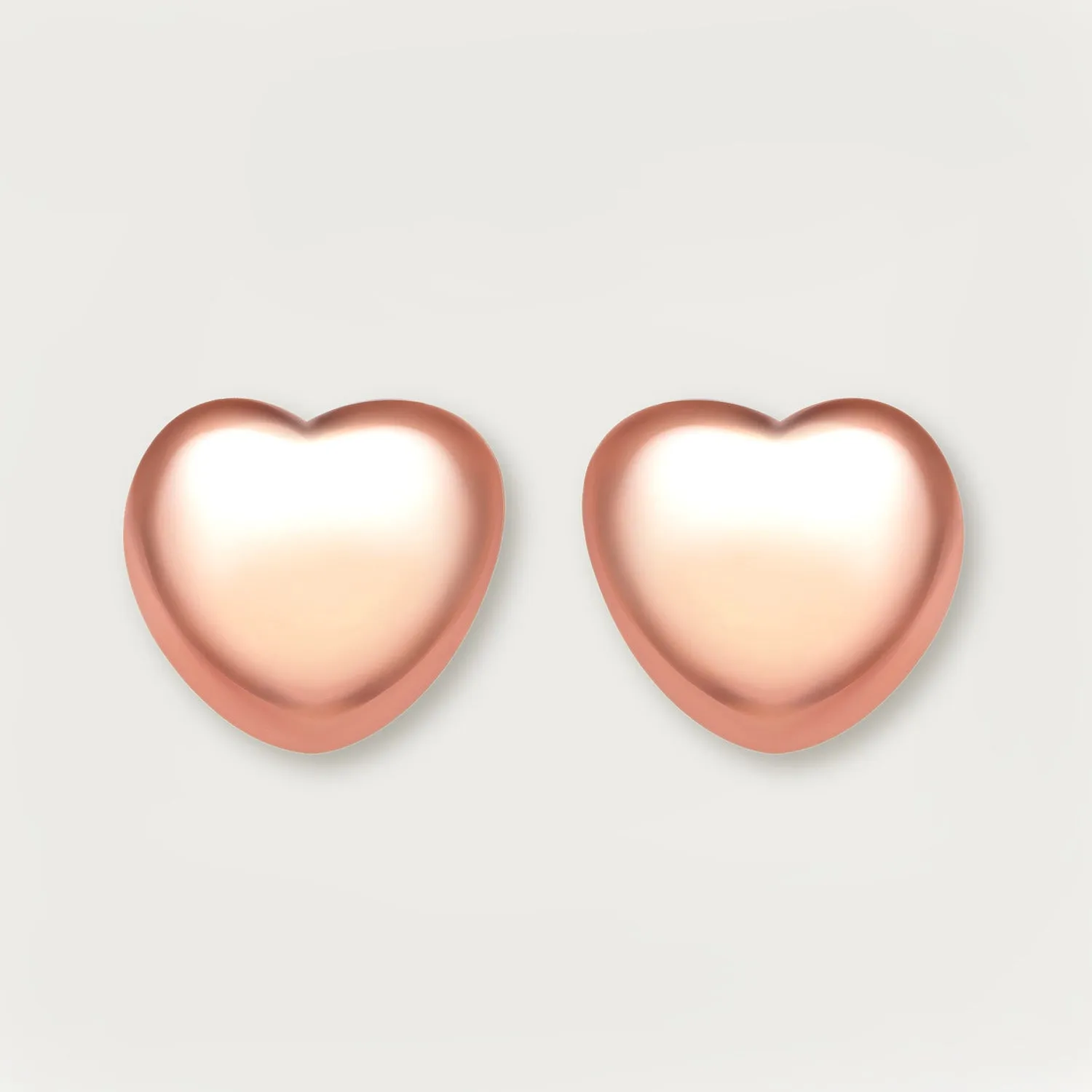 Balloon Heart Stud Earrings