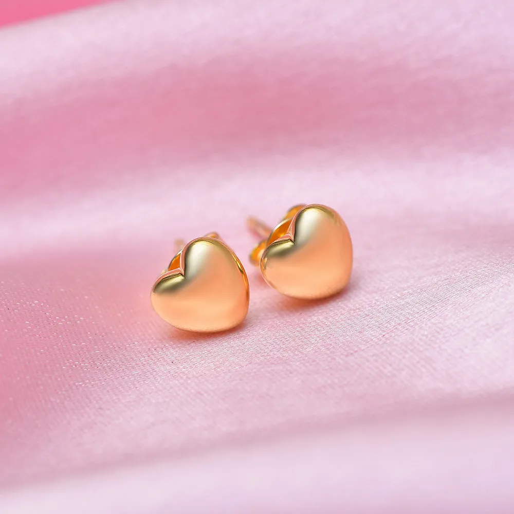 Balloon Heart Stud Earrings