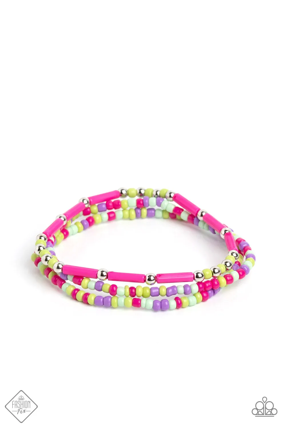 Bracelets Shoreline Sketch - Pink