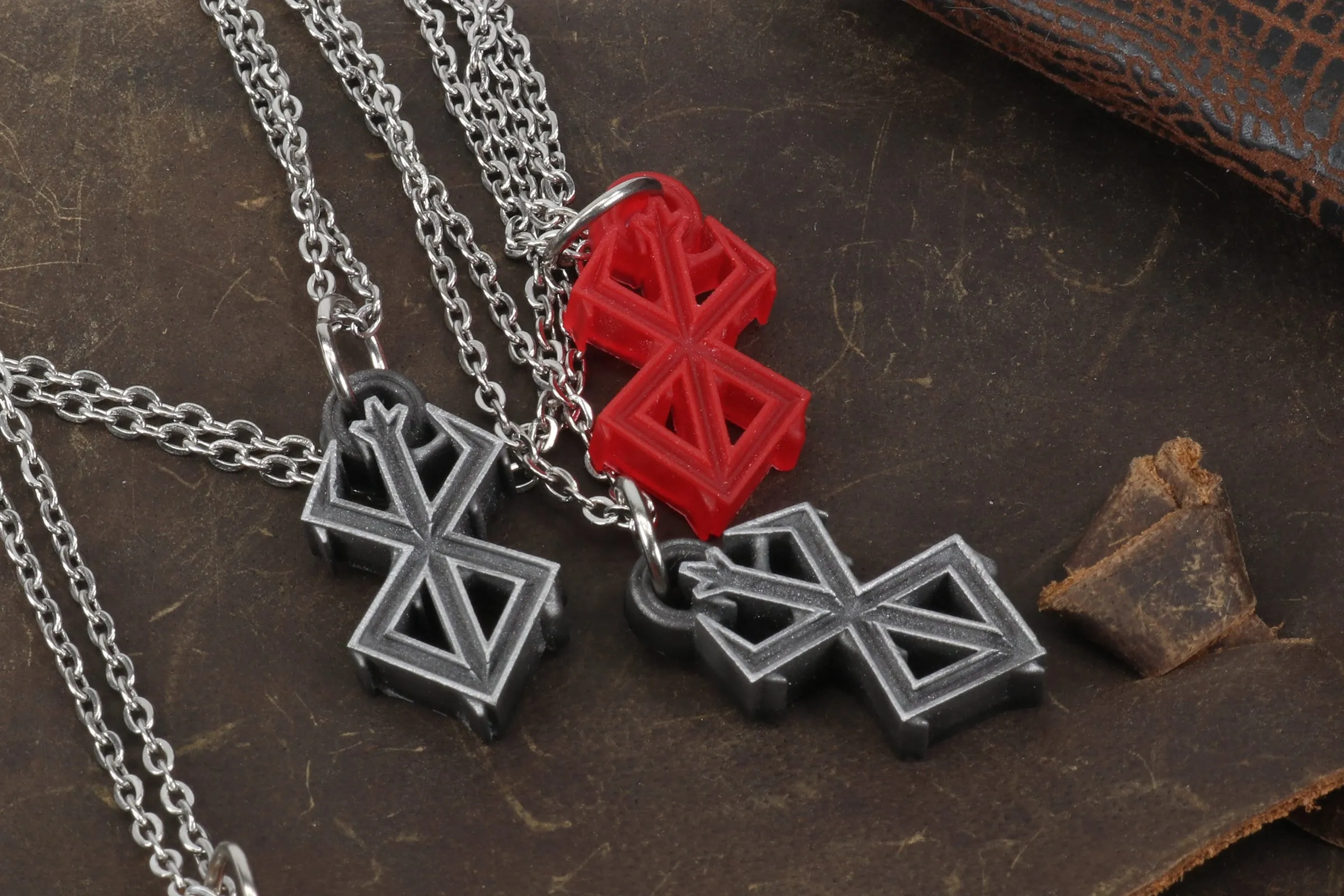 Brand of Sacrifice Glow Charm Necklace - Berserk Manga