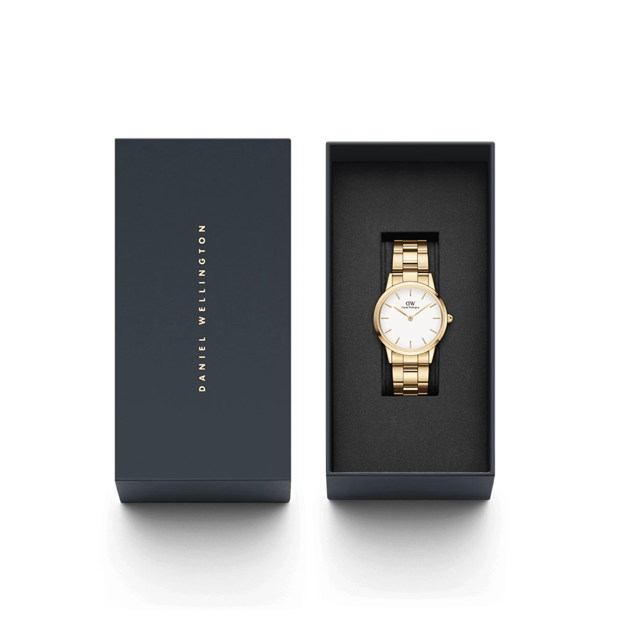 Daniel Wellington Iconic Link 32 Gold & White Watch