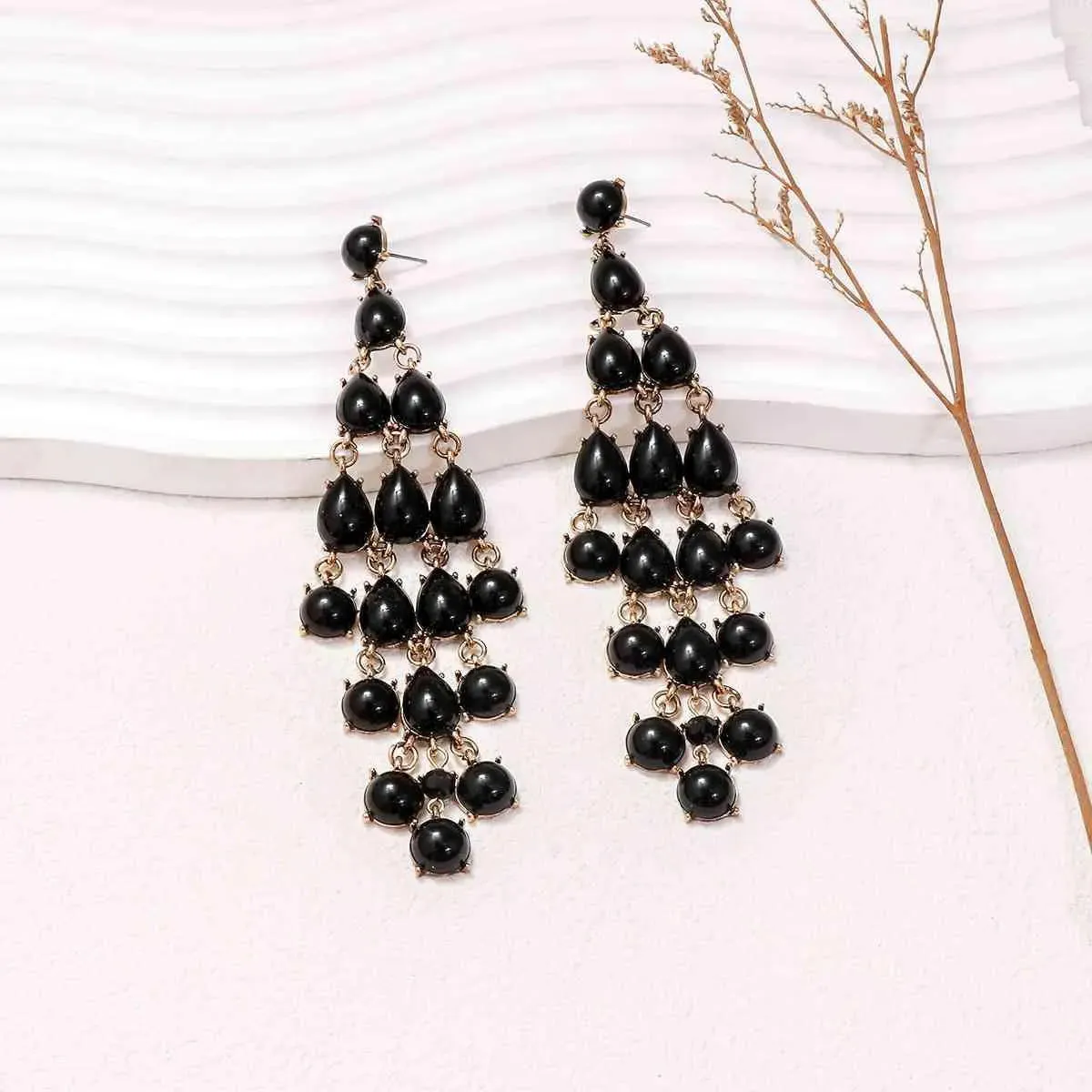 Drop & Dangle Cascade Droplets Earrings: Make a Statement