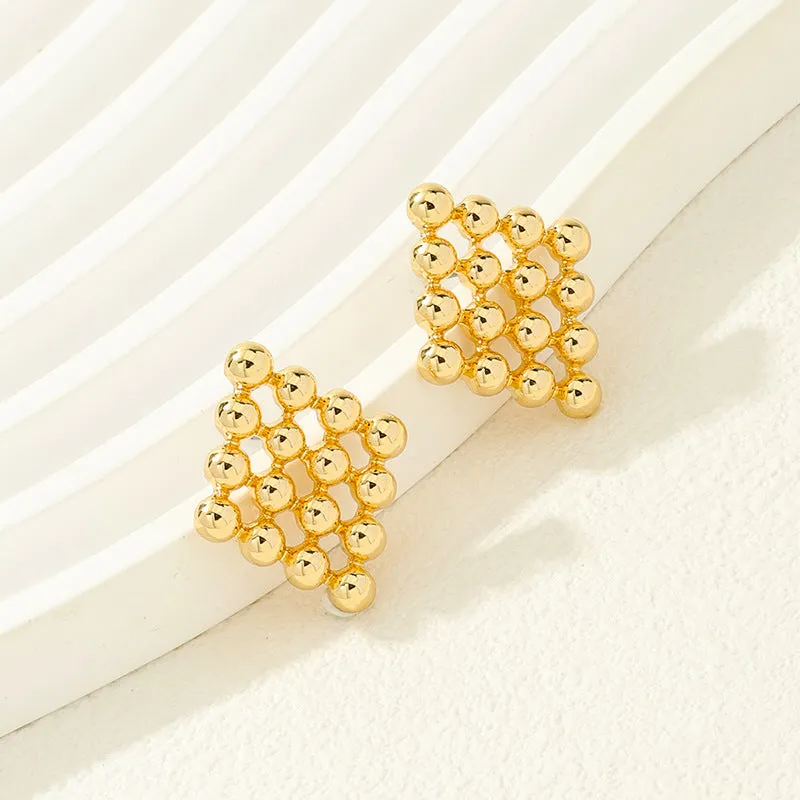 European Chic Metal Earrings - Vienna Verve Collection