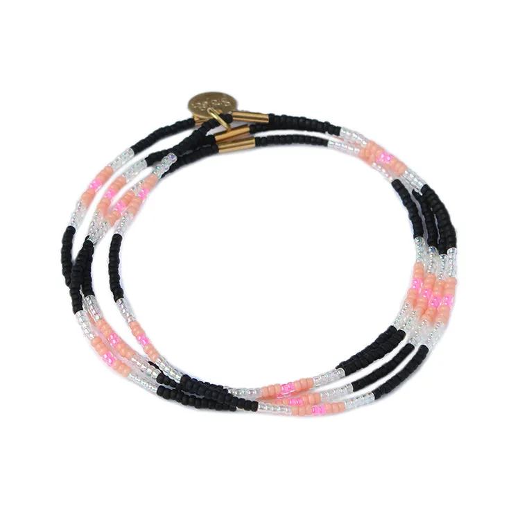 Eva Bracelets Set of 4 / Black