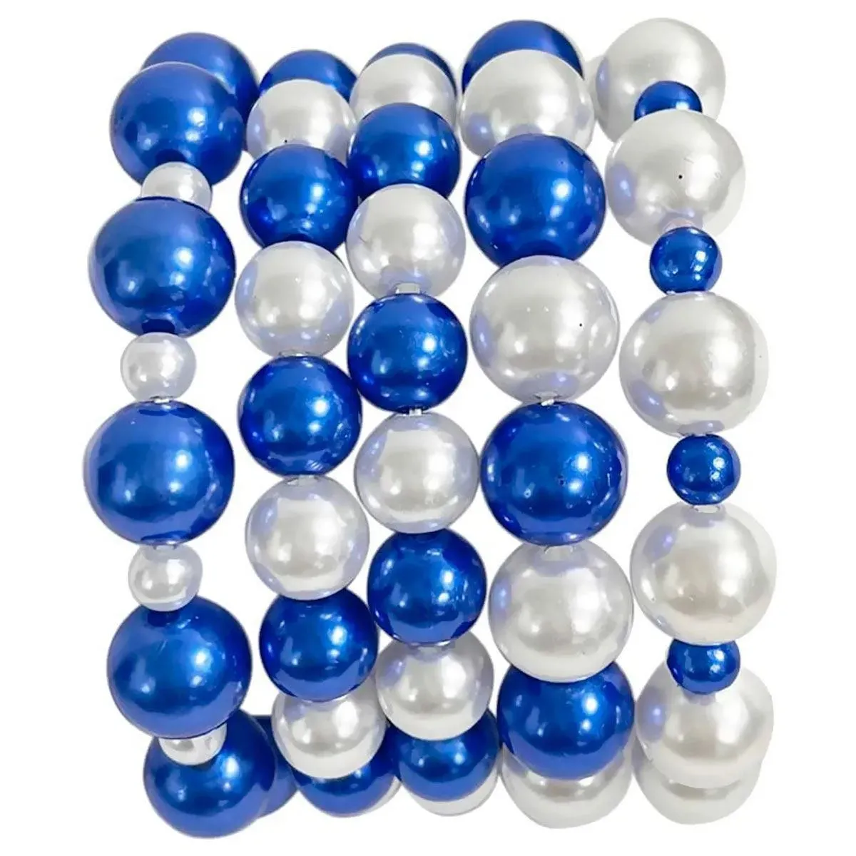 Fashion Pearls Blue Whits Bracelets - Elevate Your Style