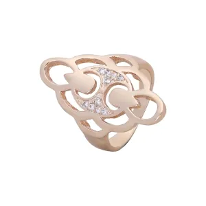 Fashion Rose Gold Hollowed-Out Rings