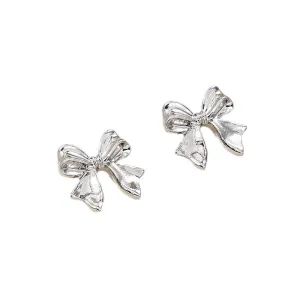 French Chic Bow Earrings for Stylish Women on the Go