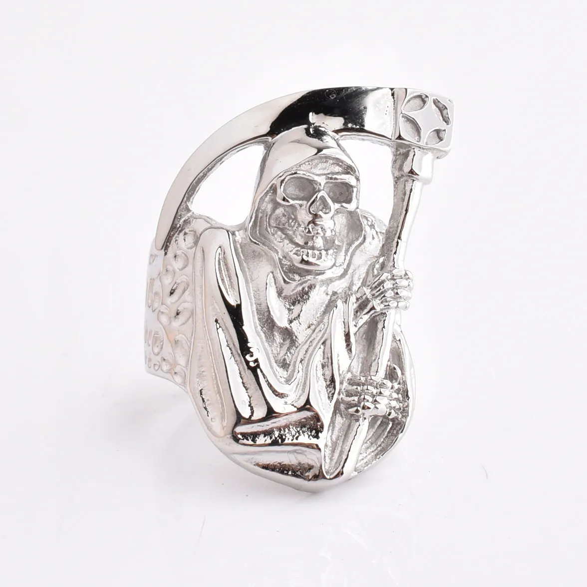 Grim Reaper Ring - Silver