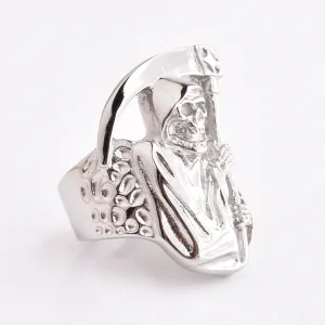 Grim Reaper Ring - Silver