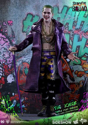 HOT TOYS SUICIDE SQUAD THE JOKER PURPLE COAT SPECIAL EDITION 1/6 SCALE - MMS382E