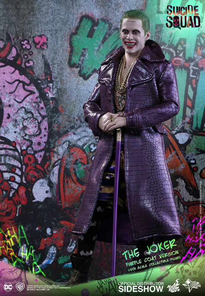 HOT TOYS SUICIDE SQUAD THE JOKER PURPLE COAT SPECIAL EDITION 1/6 SCALE - MMS382E