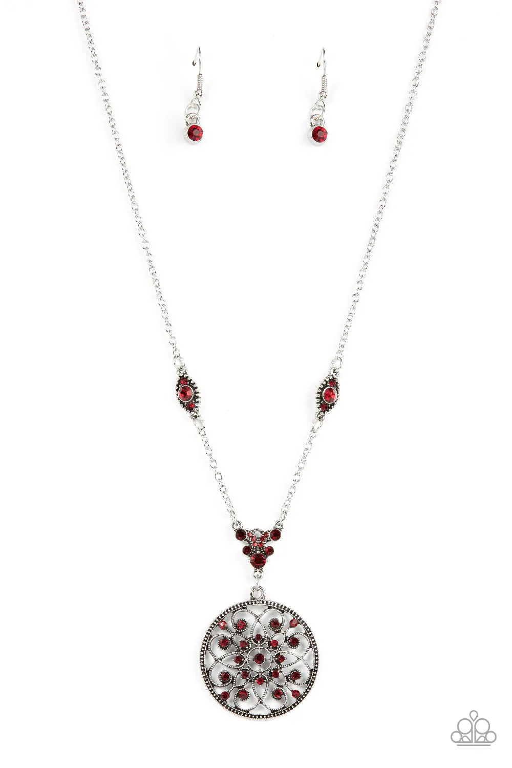 Necklaces TIMELESS Traveler - Red N379