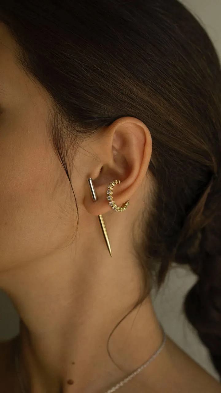 Neve Tzedek earpin 5 cm