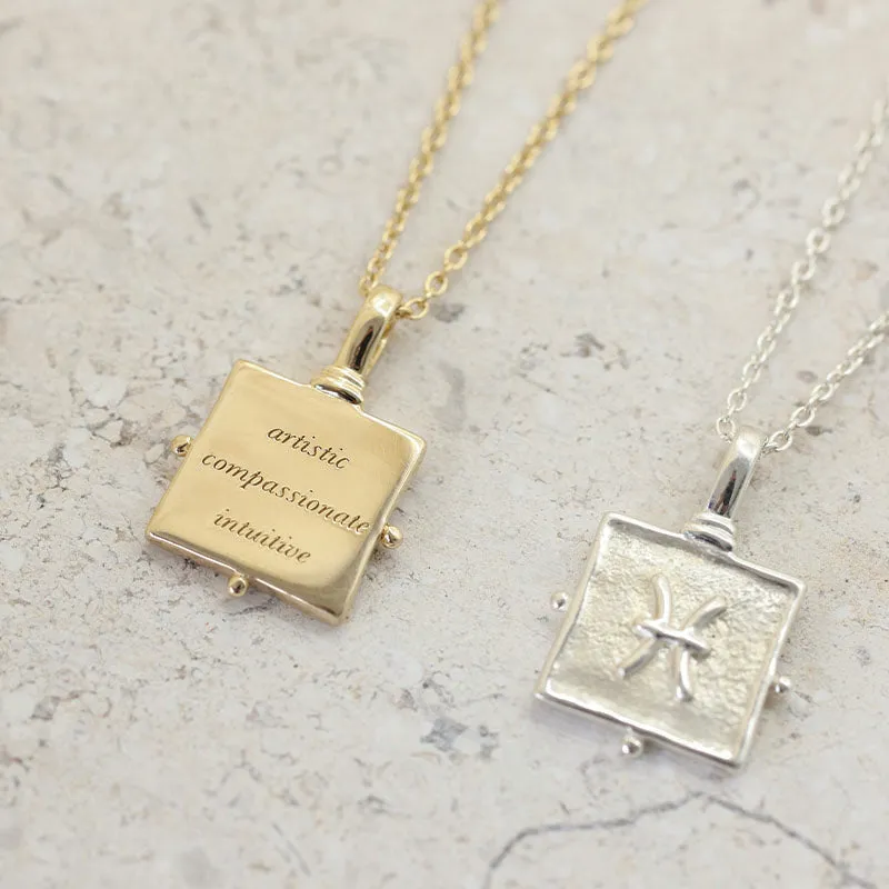 PISCES ZODIAC NECKLACE