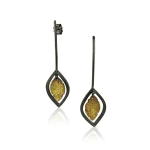 Small Leaf Drop Earring