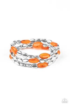 Sorry to Burst Your BAUBLE Orange-Bracelet