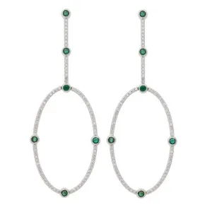 Stars Orbit Hoop Earrings