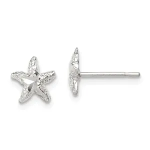 Sterling Silver Starfish Mini Post Earrings