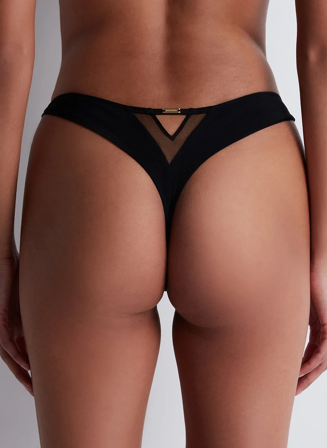 Sumptuous Waves Smoky Attraction Thong