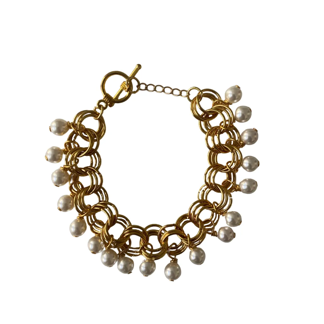 The Donna Bracelet in Pearl