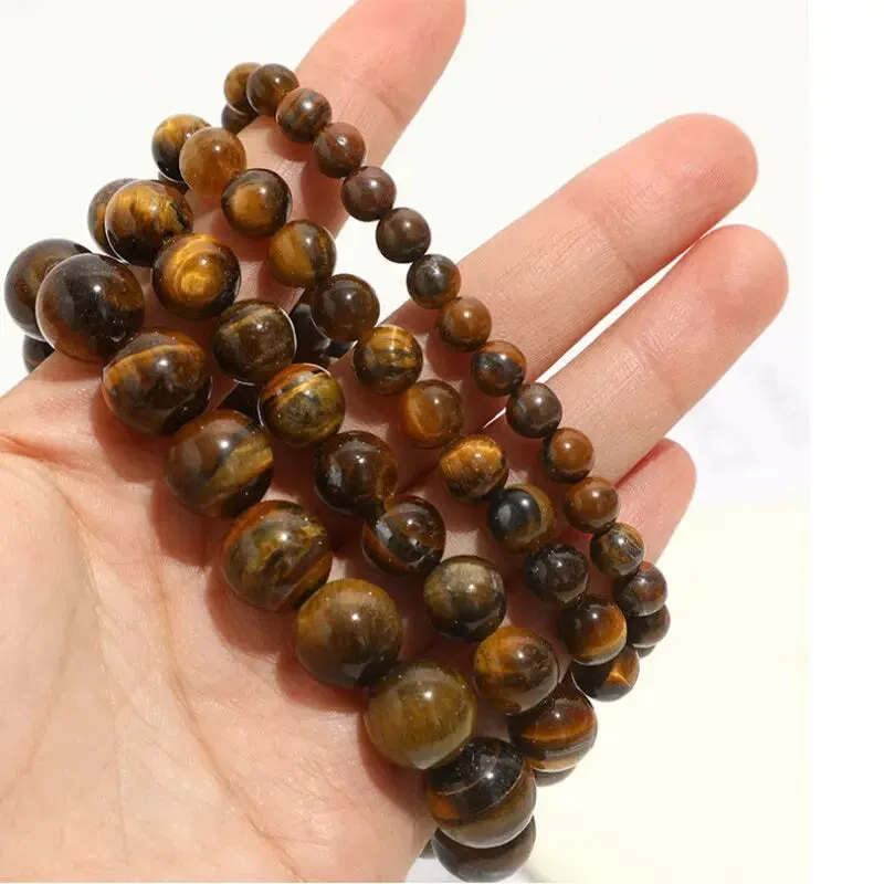 Tiger Eye Trinity Power Stones Bracelet