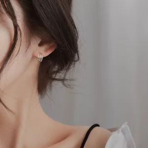 Women's Simple And Versatile Korean Style Earrings