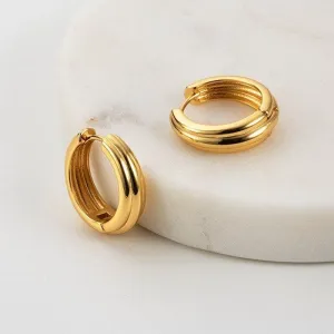 Zafino - Paris Hoop Earring - Gold